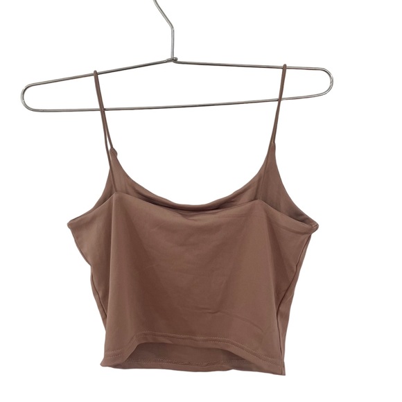 Cream Camisole, Crop top, Spaghetti straps, size S, - Picture 4 of 4